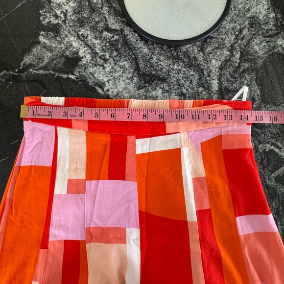 Colorful Geometric Wide leg pants M - Picture 7 of 13